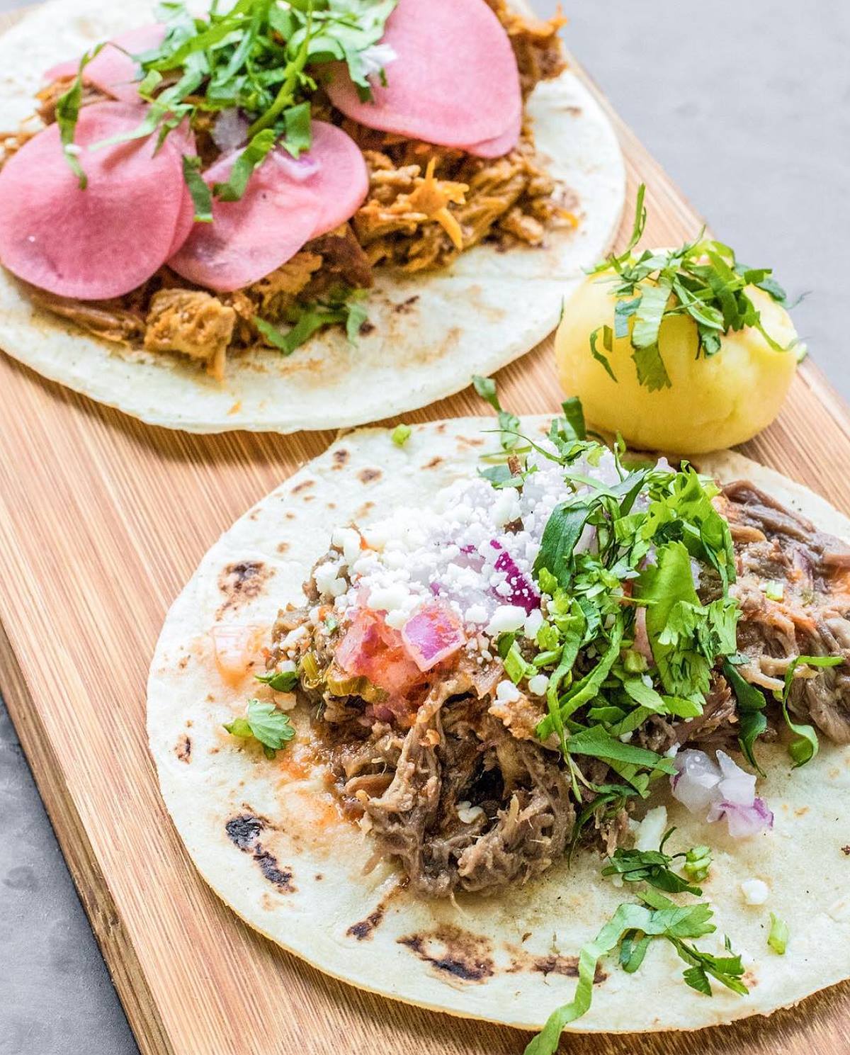 Tacos at St. Roch Market