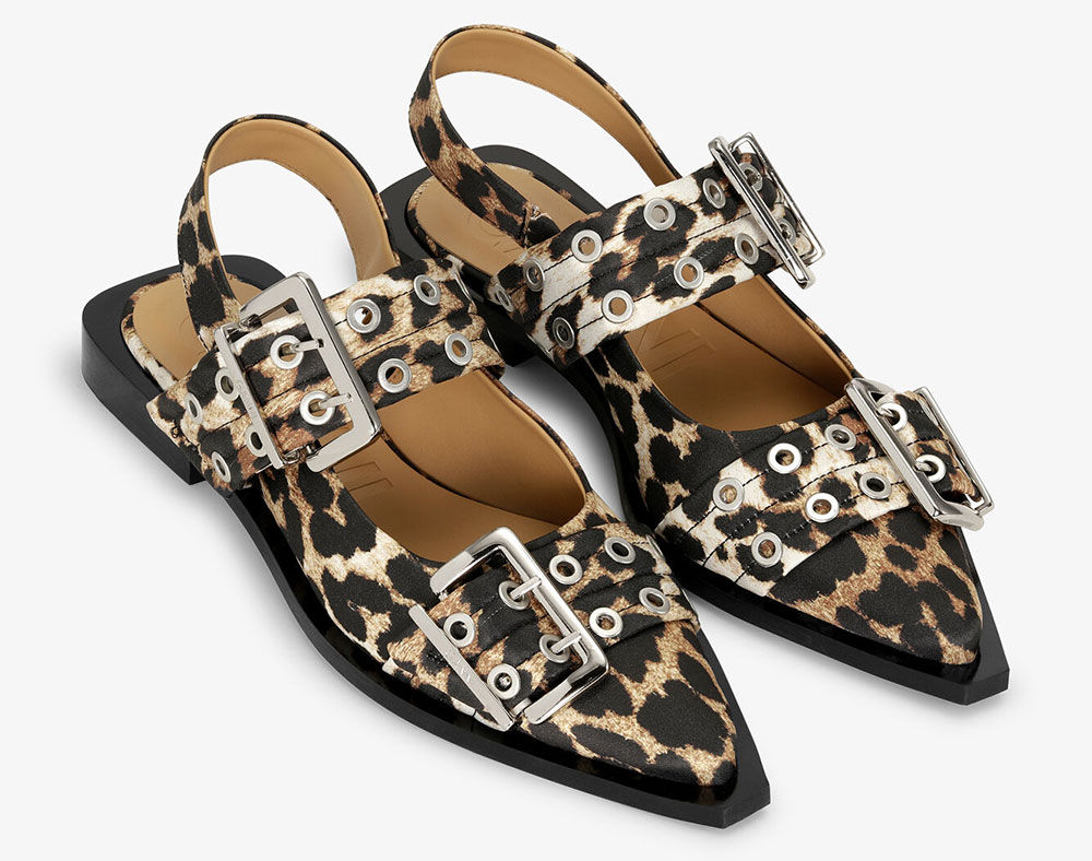 Ganni Cheetah Shoe