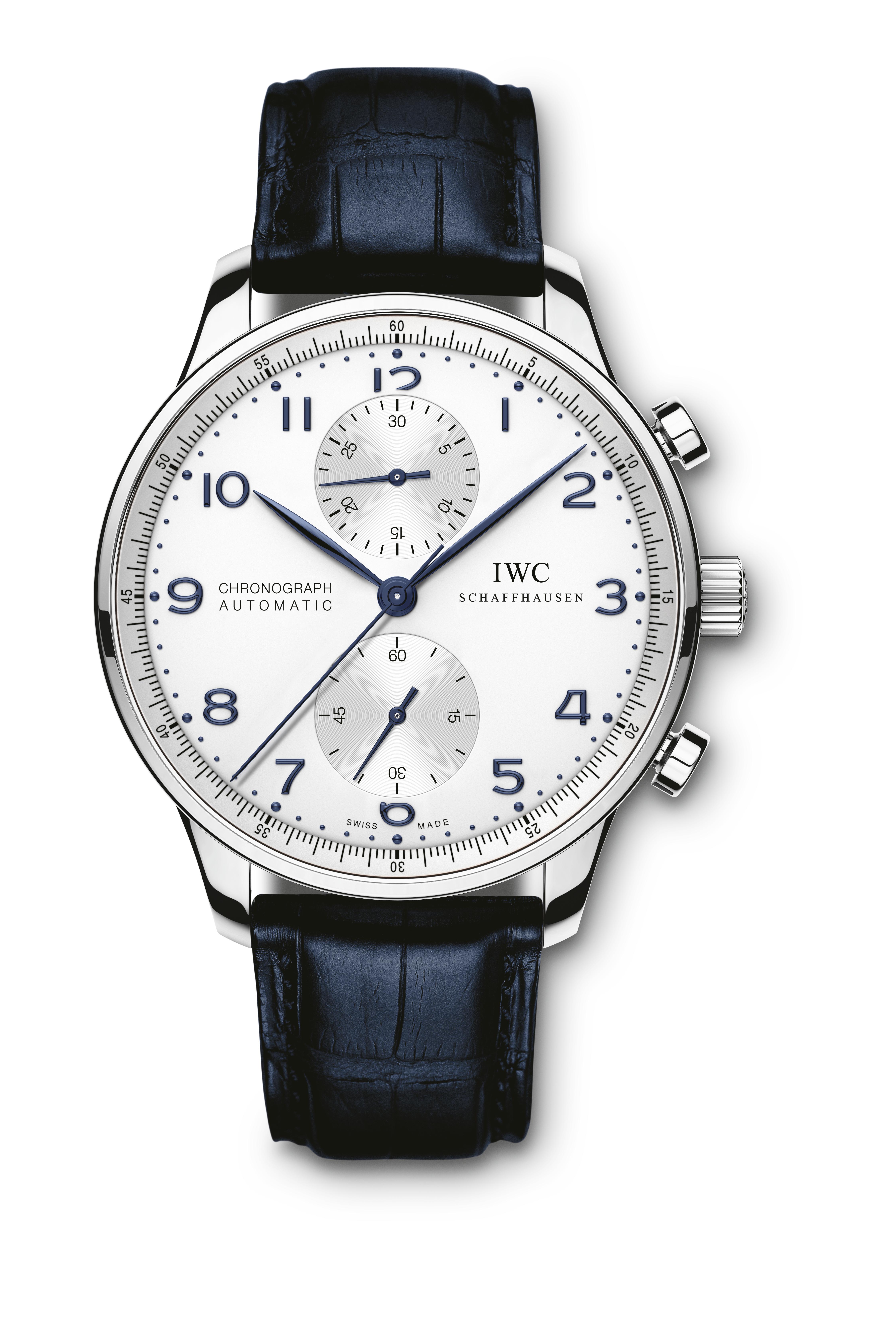 IWC Portugisier Chronograph watch 