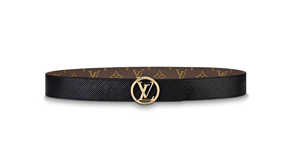 LV CIRCLE 35MM REVERSIBLE BELT