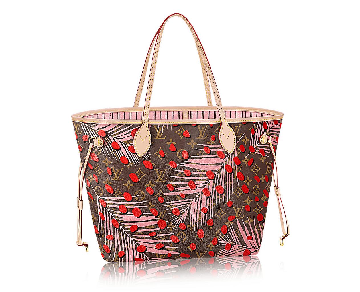 Louis Vuitton Jungle Dots Neverfull Tote Bag