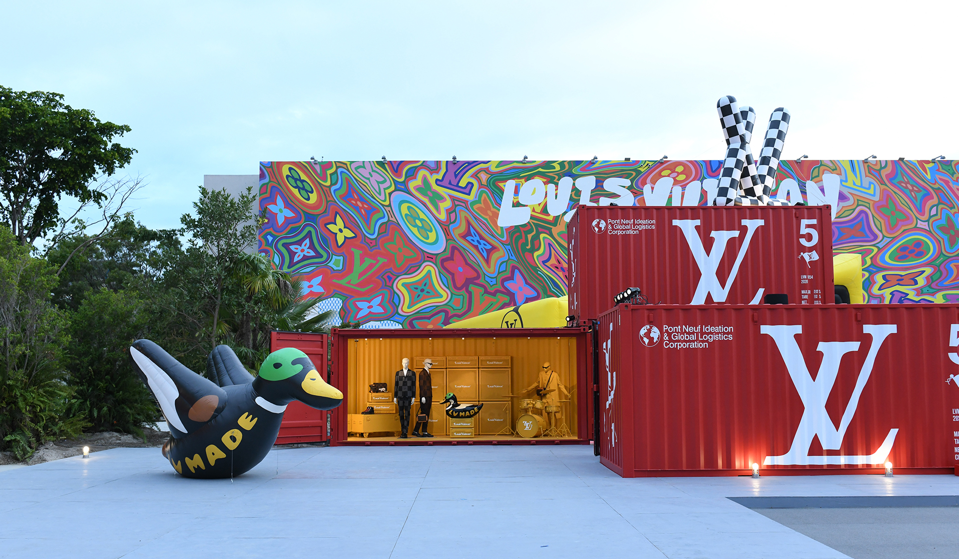 Virgil Abloh's Louis Vuitton Pop-Up in Miami