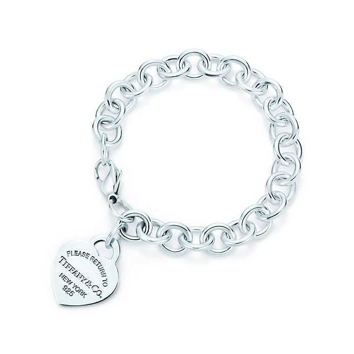 Tiffany silver charm bracelet
