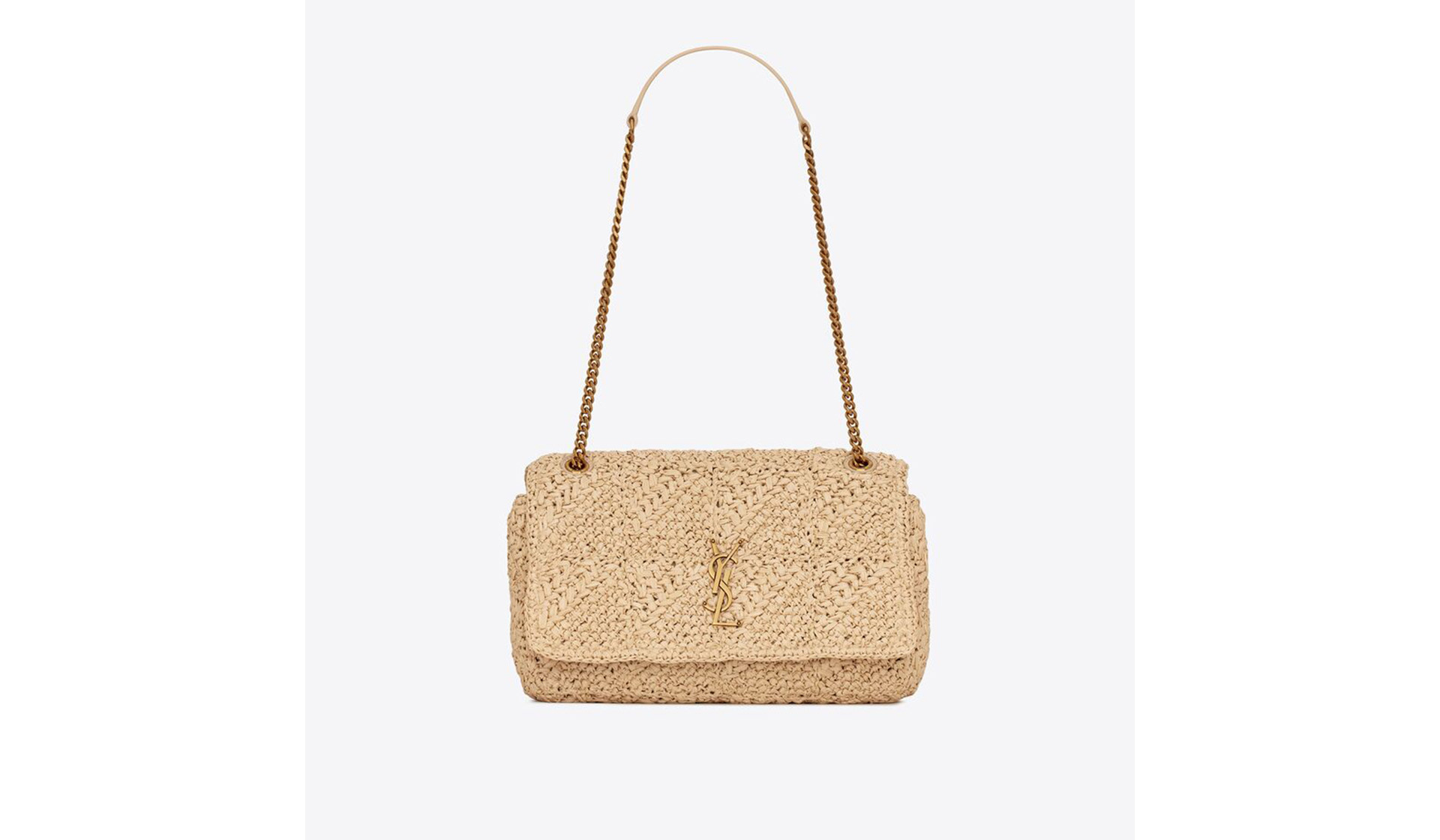 Style File  Mini Trend: Loewe's Leather-Trimmed Woven Raffia Tote