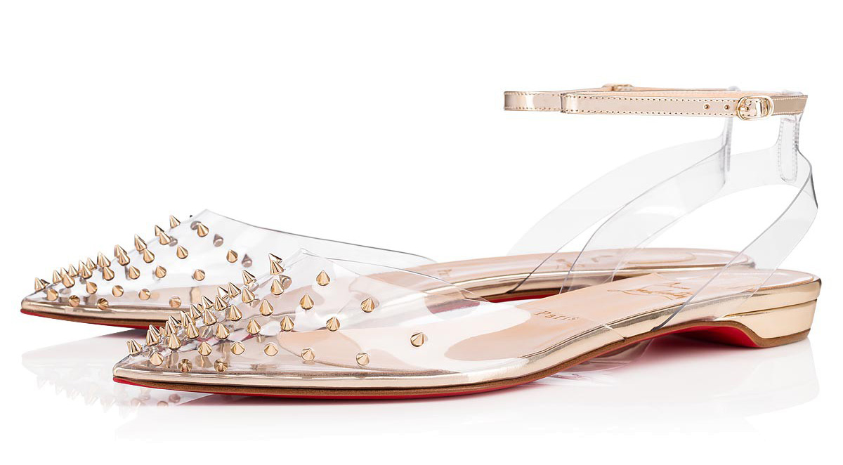 Christian Louboutin's Spikoo flats