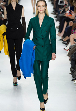 Dior emerald green