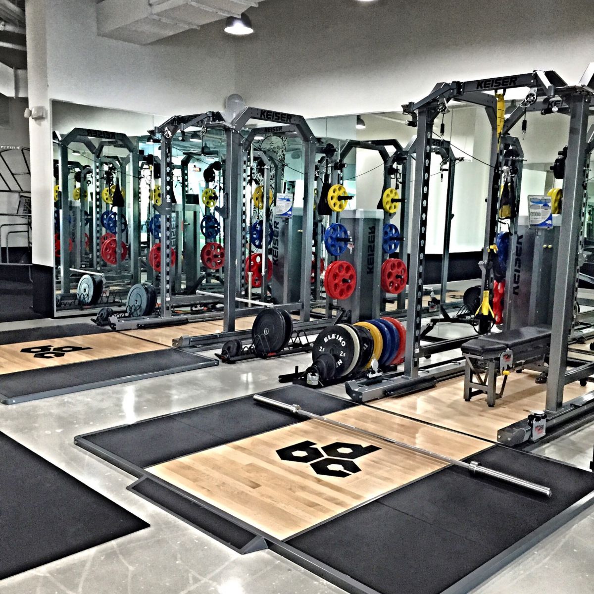 dbc gym interior