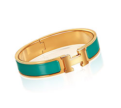 Emerald Green Hermès bangle