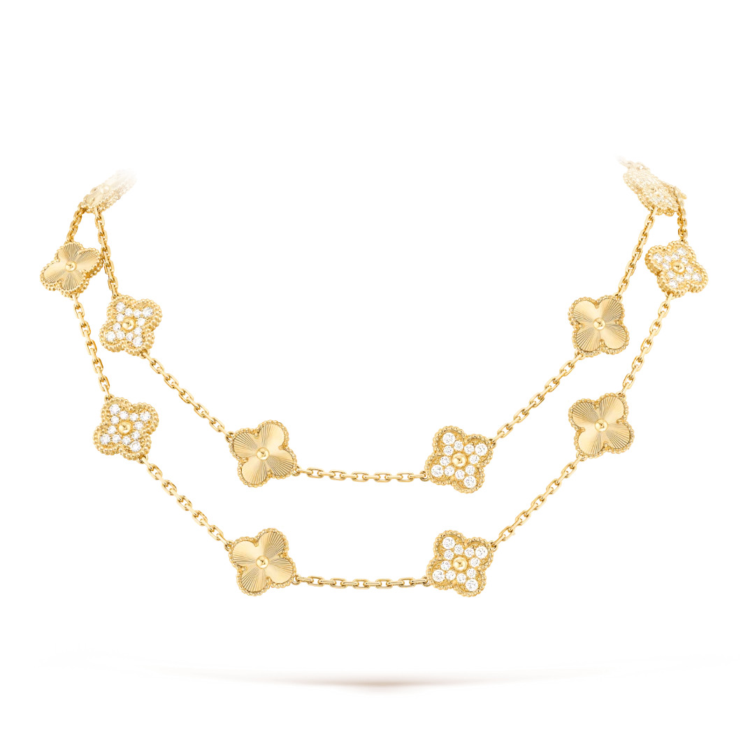 Van Cleef & Arpels Vintage Alhambra Necklace