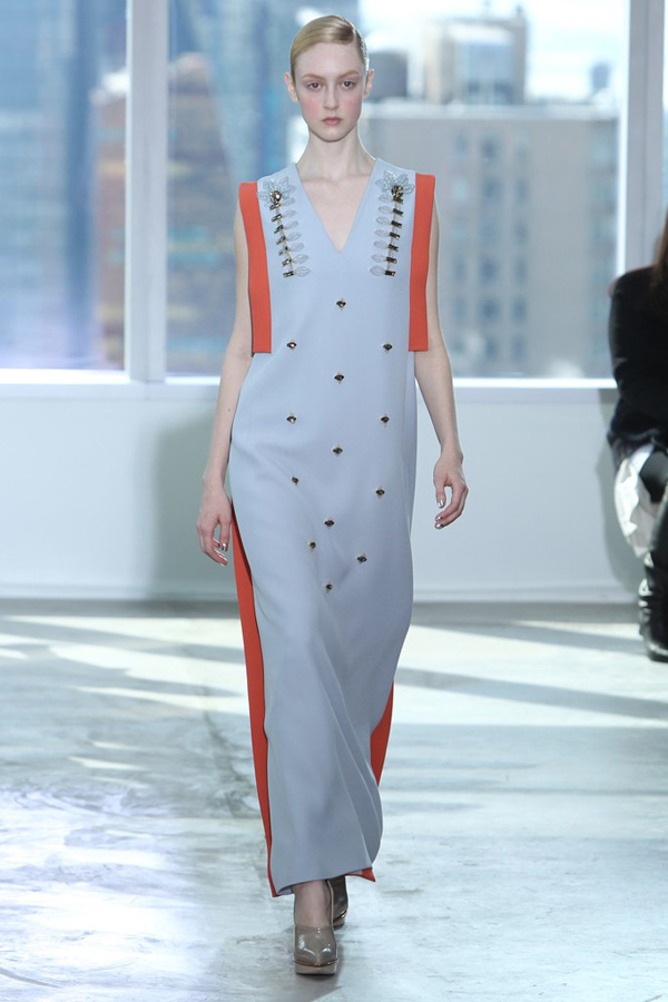 del pozo, dress, spring, derek lam