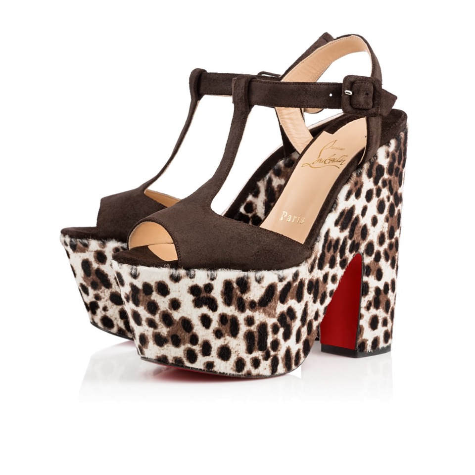 Christian Louboutin So Bella T-strap platforms