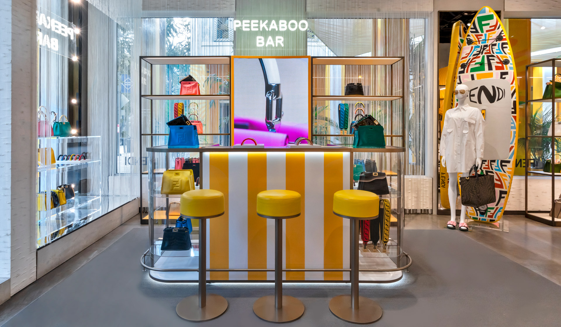 Fendi Caffè and Peekaboo Bar Open in the Miami Design District