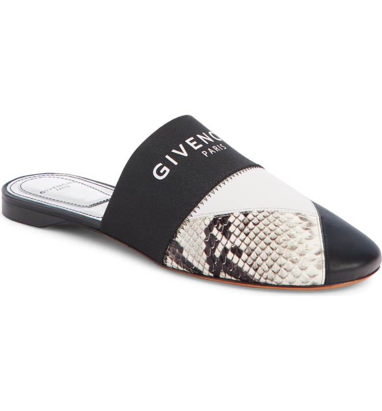 Givenchy logo mules