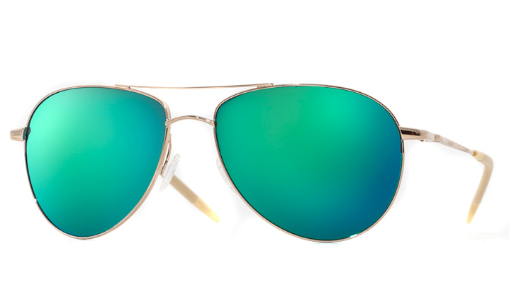 Oliver Peoples, sunglasses, blue-mirrored, benedict-style