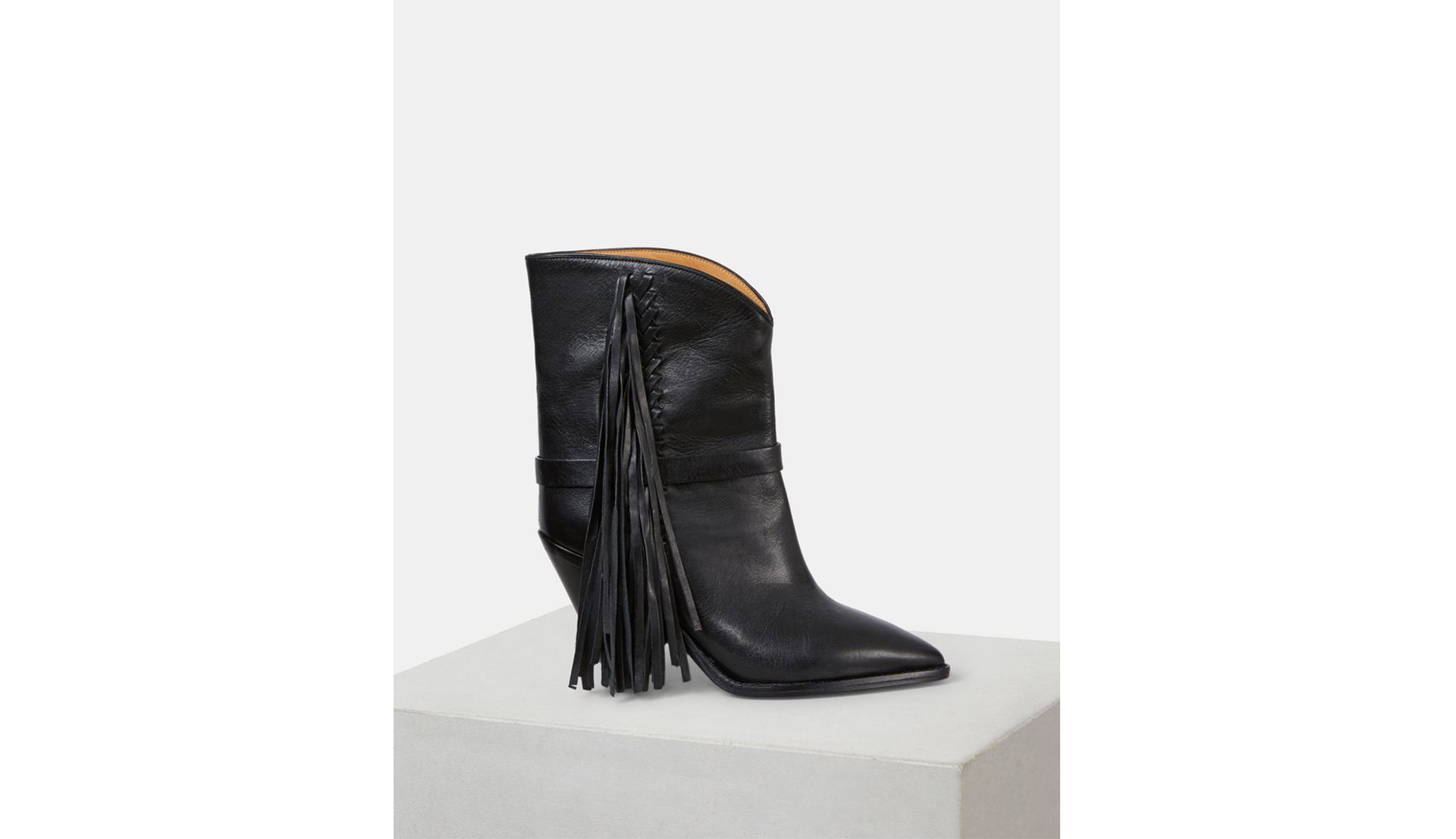 Isabel Marant Loffen Fringed Ankle Boots