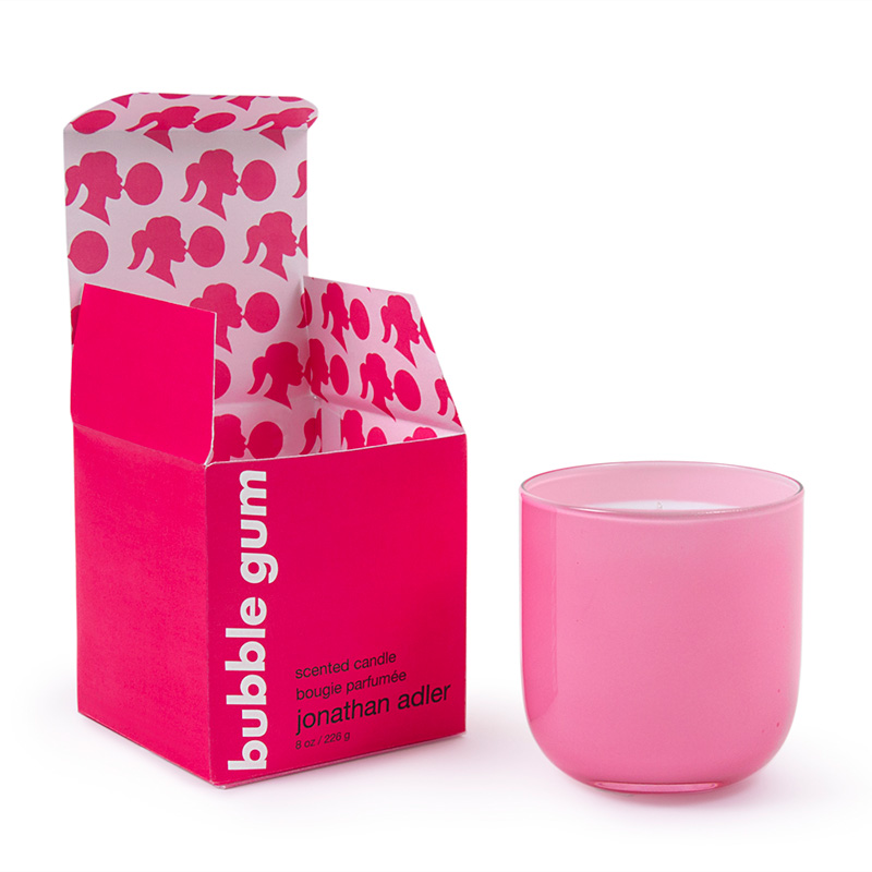 jonathan adler, candle, bubblegum, valentine's day