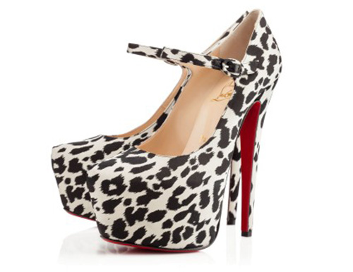 christmas, gift, christian louboutin, animal print