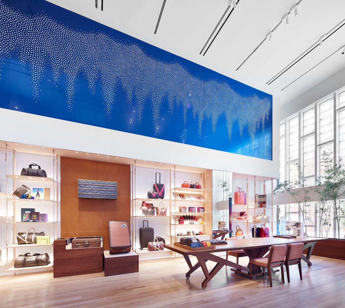 vuitton store interior