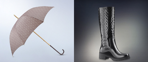 LV Umbrella and boots