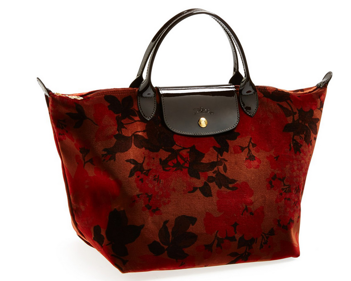 Fleurs Palace Velvet Tote