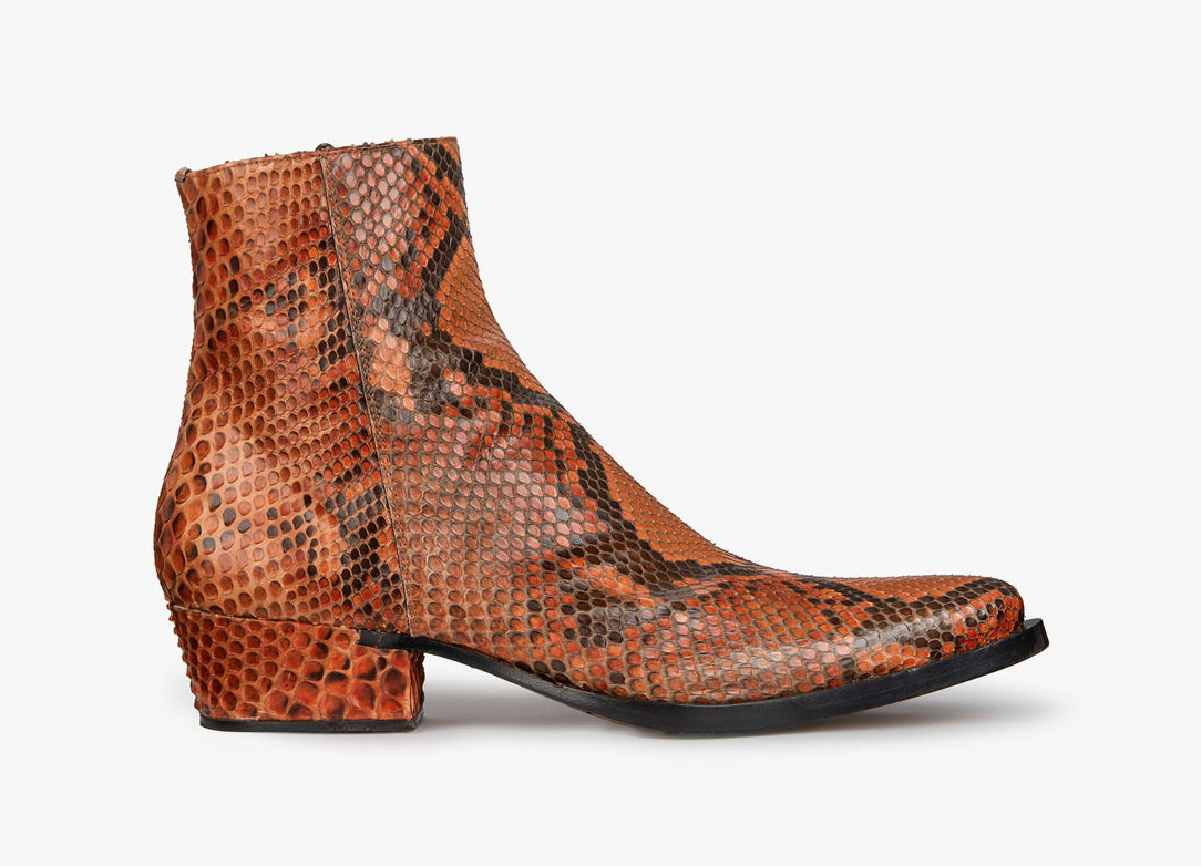 Pointed Boots in Python from Givenchy