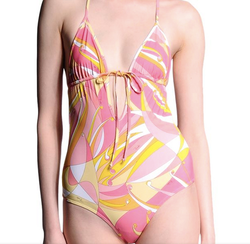 Pucci Pink and Yellow bathing suit