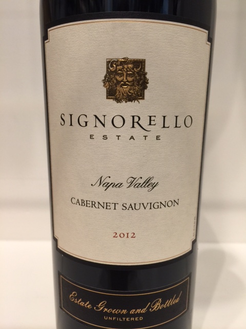 Signorello Estate 2012 Cabernet Sauvignon Wine