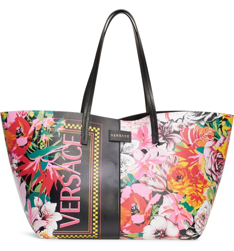 Versave floral mania tote bag