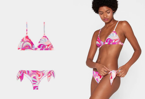 Pucci Acapulco print bikini