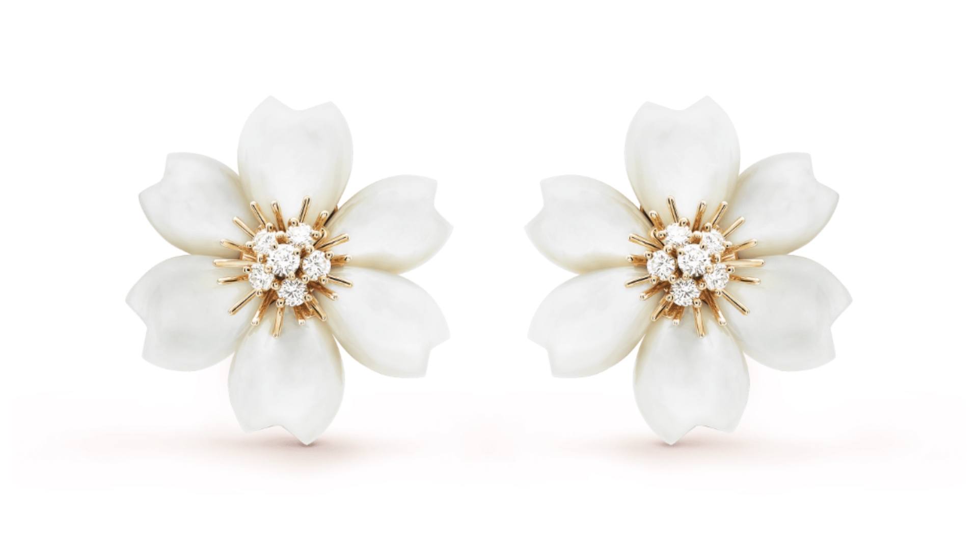 Van Cleef & Arpels flower earrings