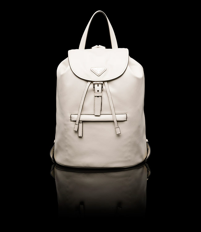 Prada White Backpack