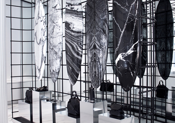 Summer Surf: Installation at Alexander Wang