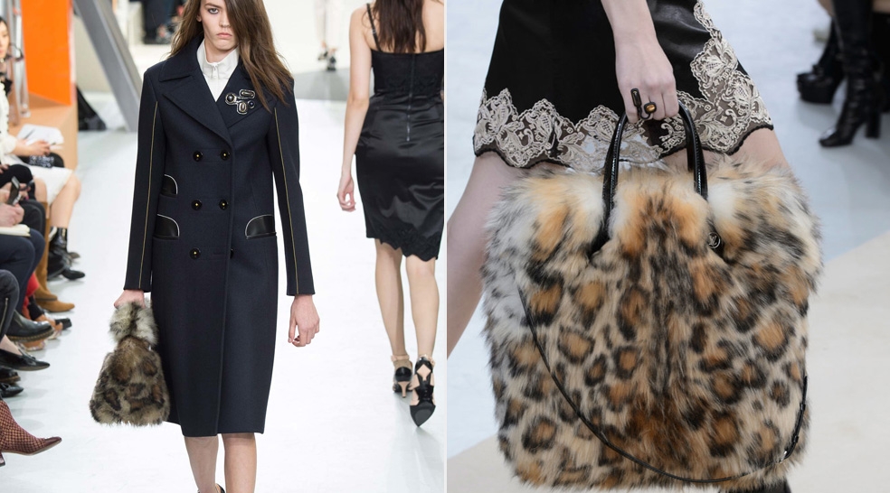 Skins, Studs and Fur – Fall’s Hottest Handbag Trend