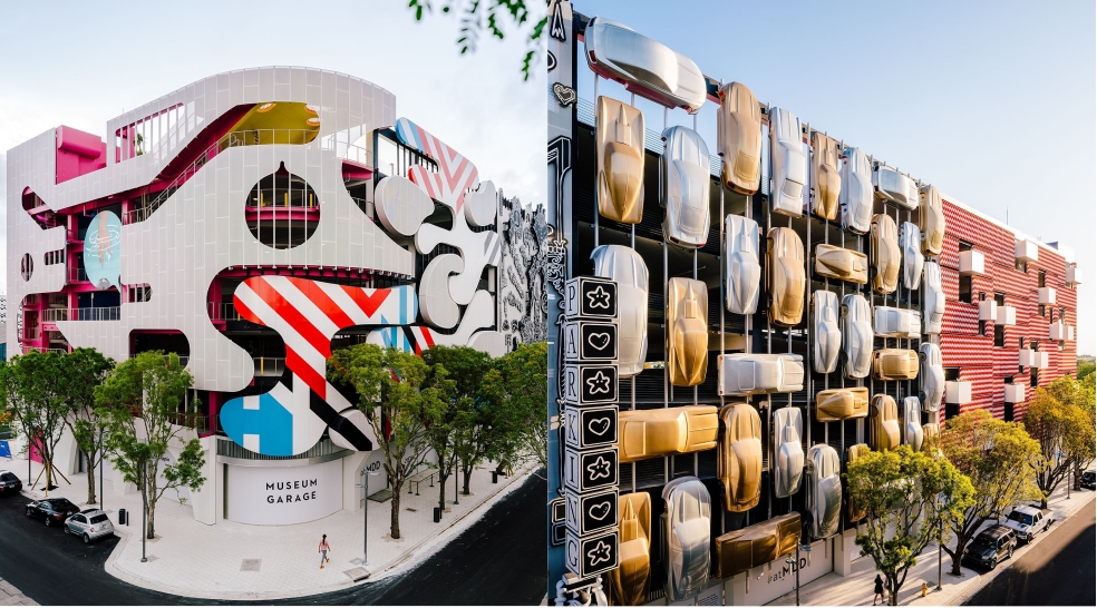 Museum Garage, a Parking Lot Work of Art, Is Unveiled in Miami's