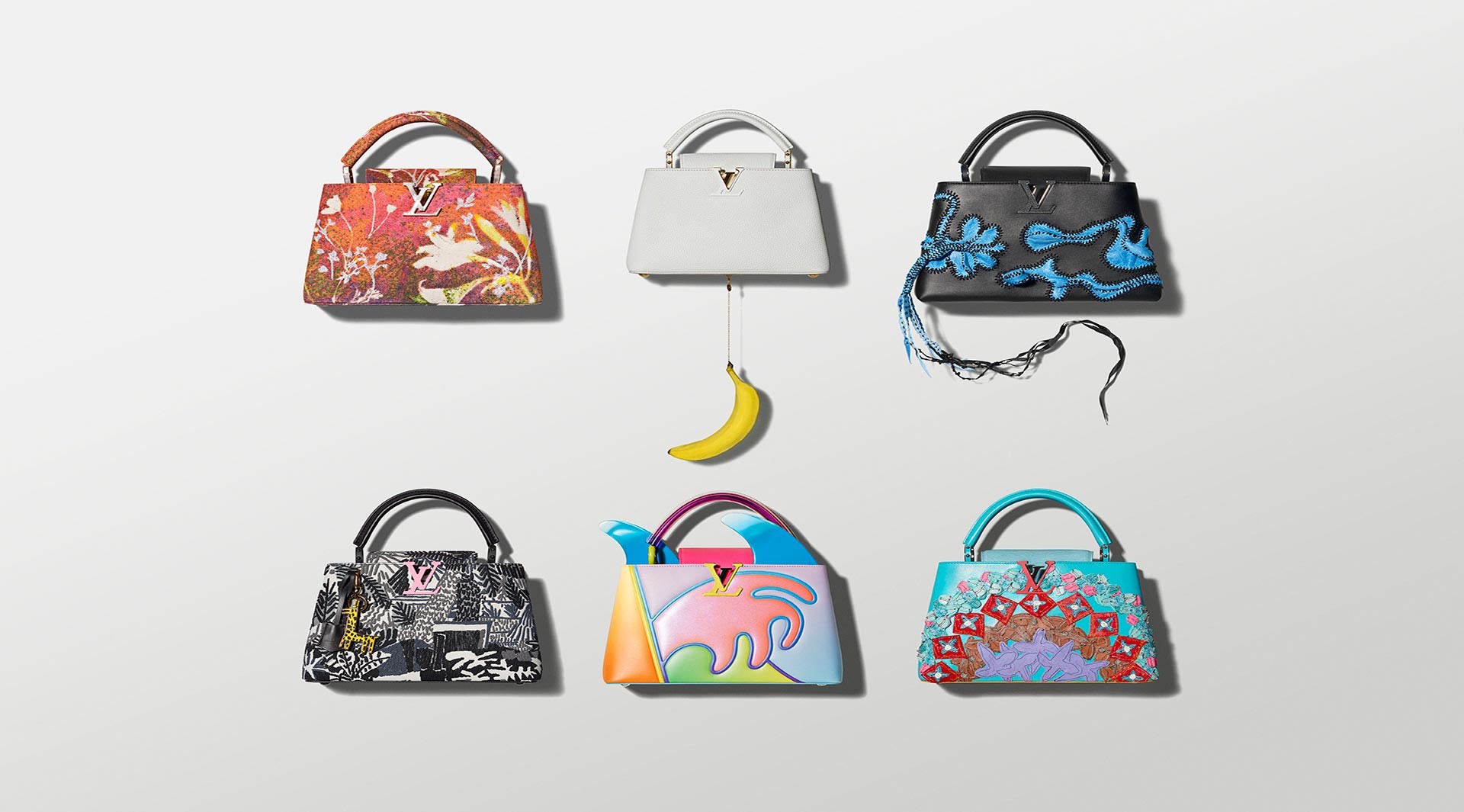 Louis Vuitton's Artsy Capucines Bags Are Conversation Starters All – WWD