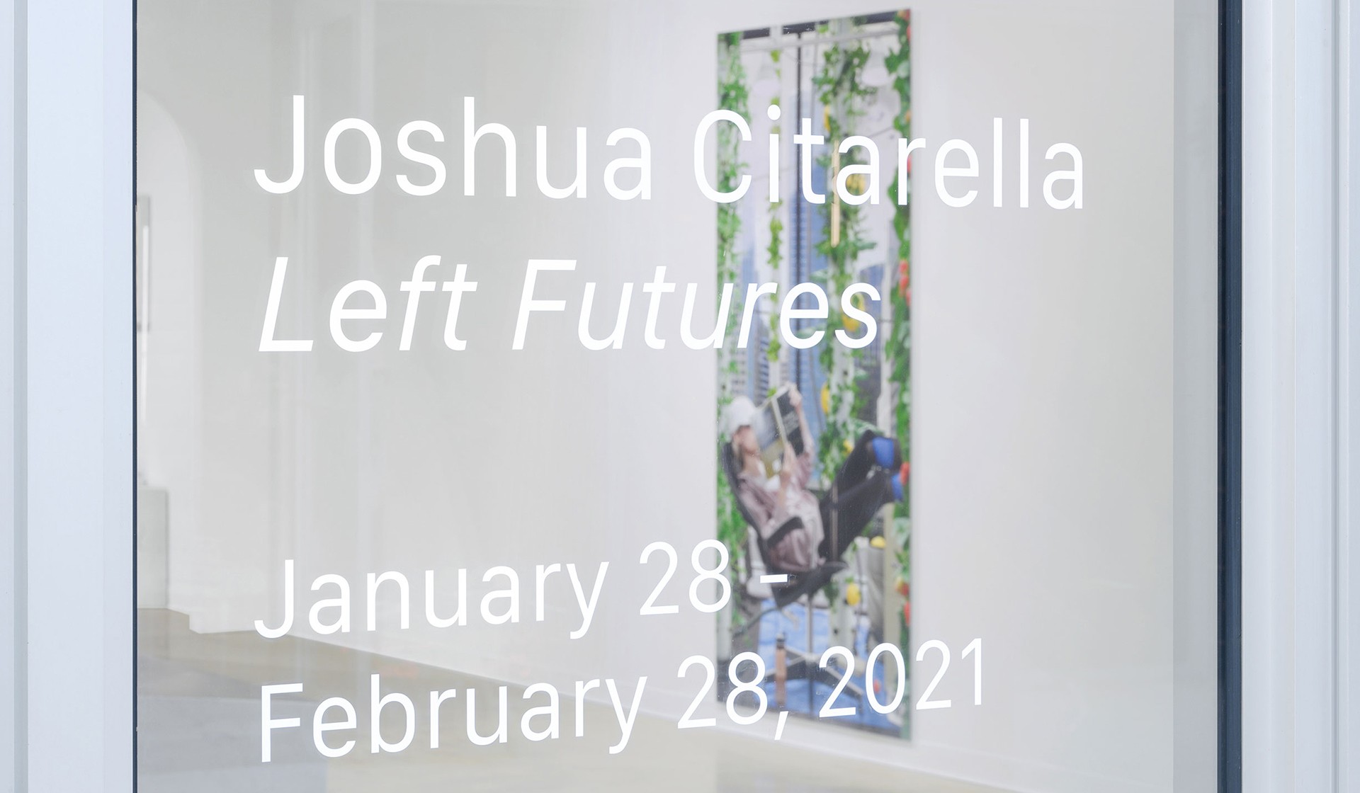 Joshua Citarella: Left Futures presented by Bas Fisher Invitational and Bridge Initiative