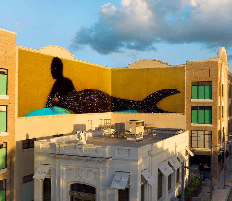 Welcoming the Reclining Mermaid to the District