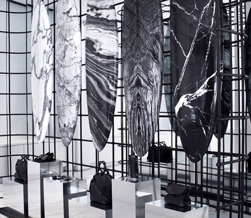 Summer Surf: Installation at Alexander Wang