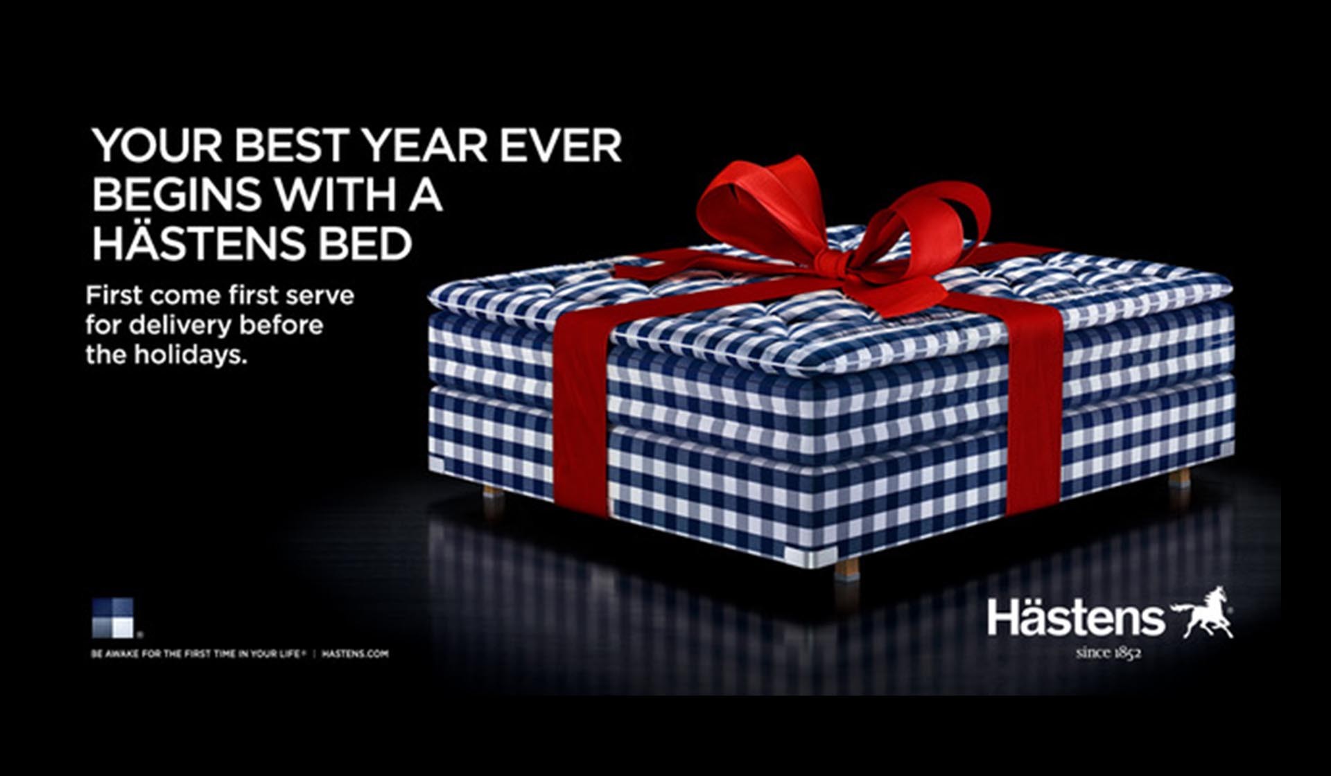 YOUR BEST YEAR EVER BEGINS WITH A HÄSTENS BED
