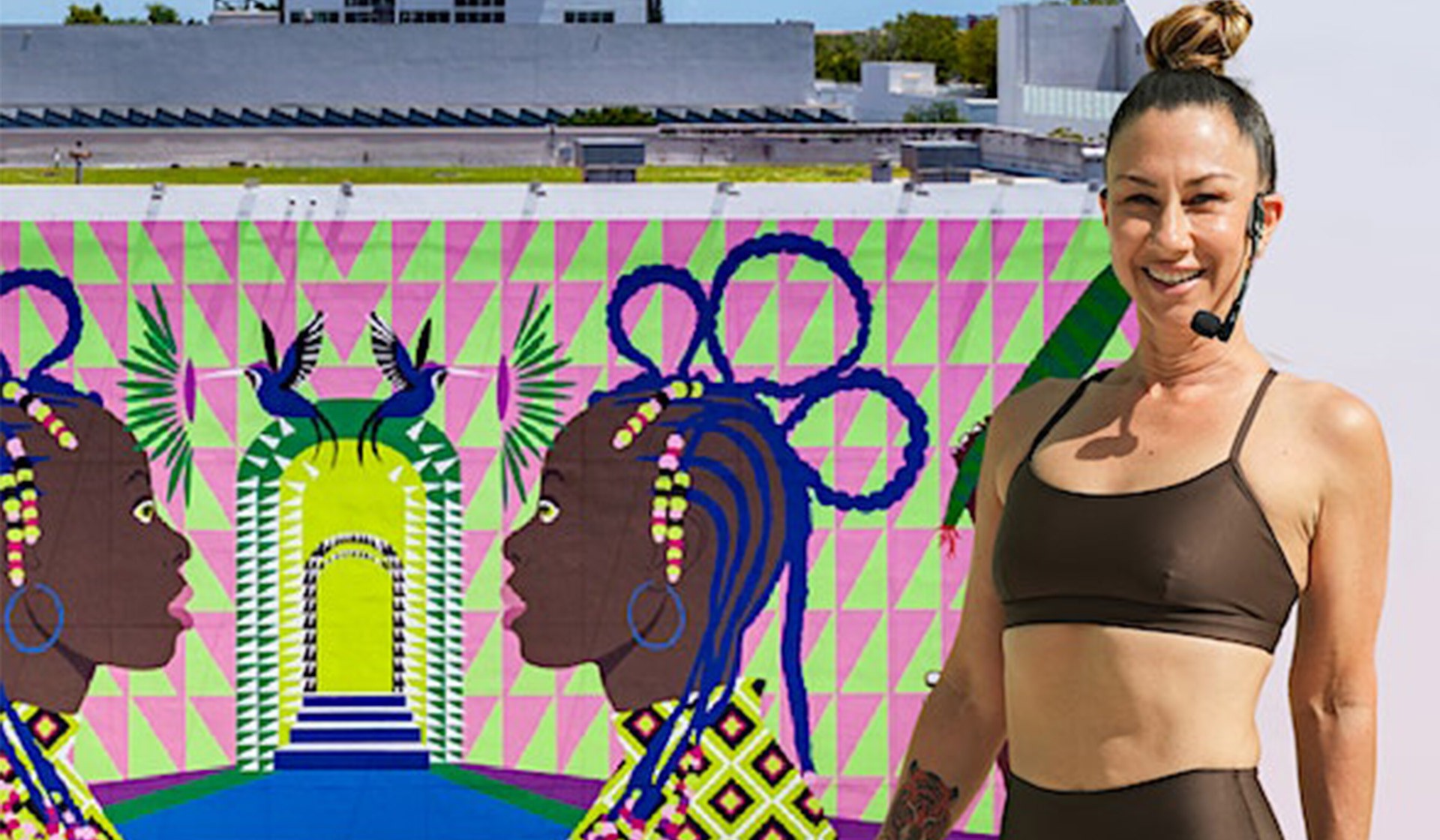 Ahana Yoga’s Miami Art Week Sunday Service