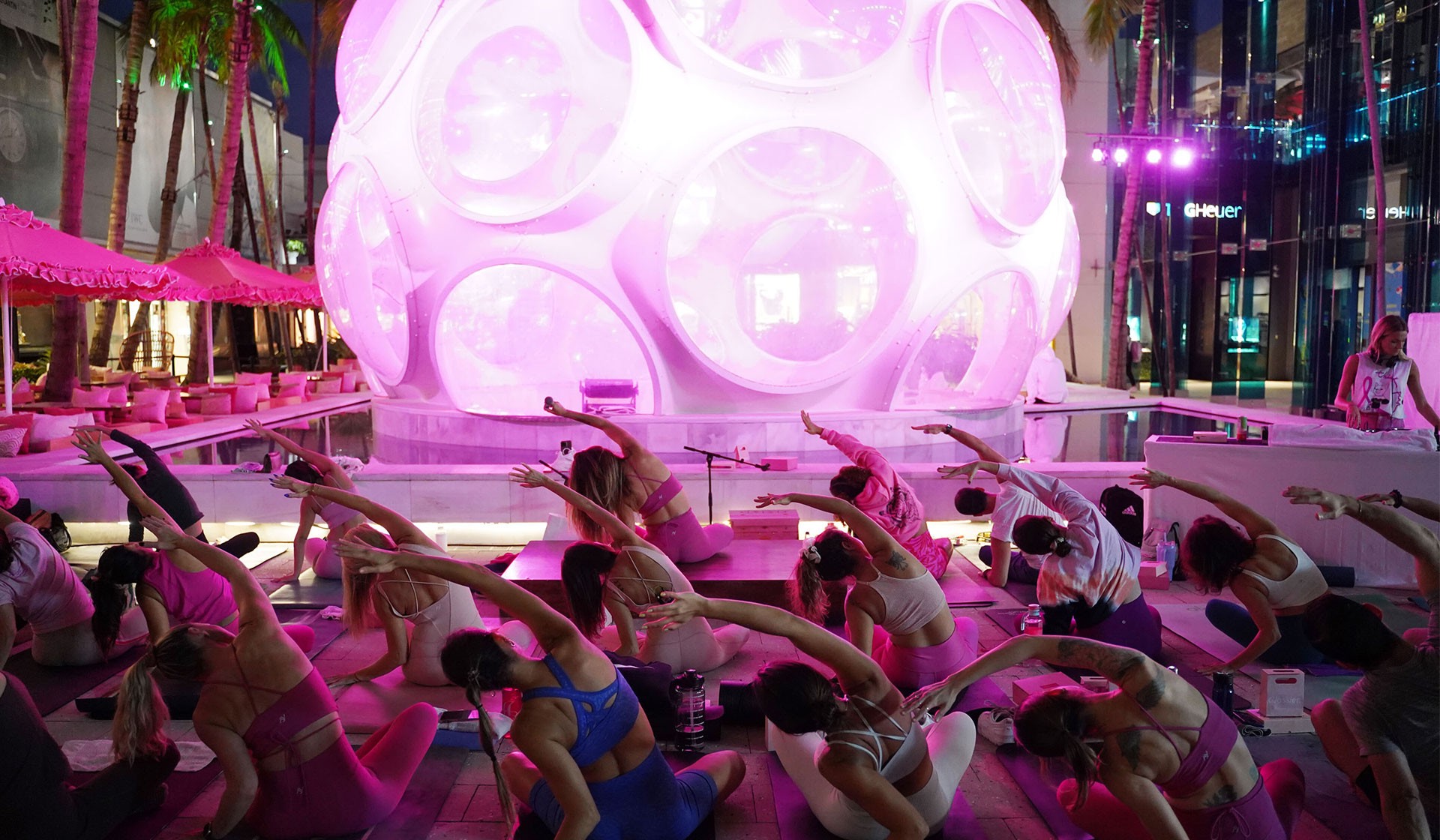 Fashion Strikes Cancer Presents: Pink Yoga