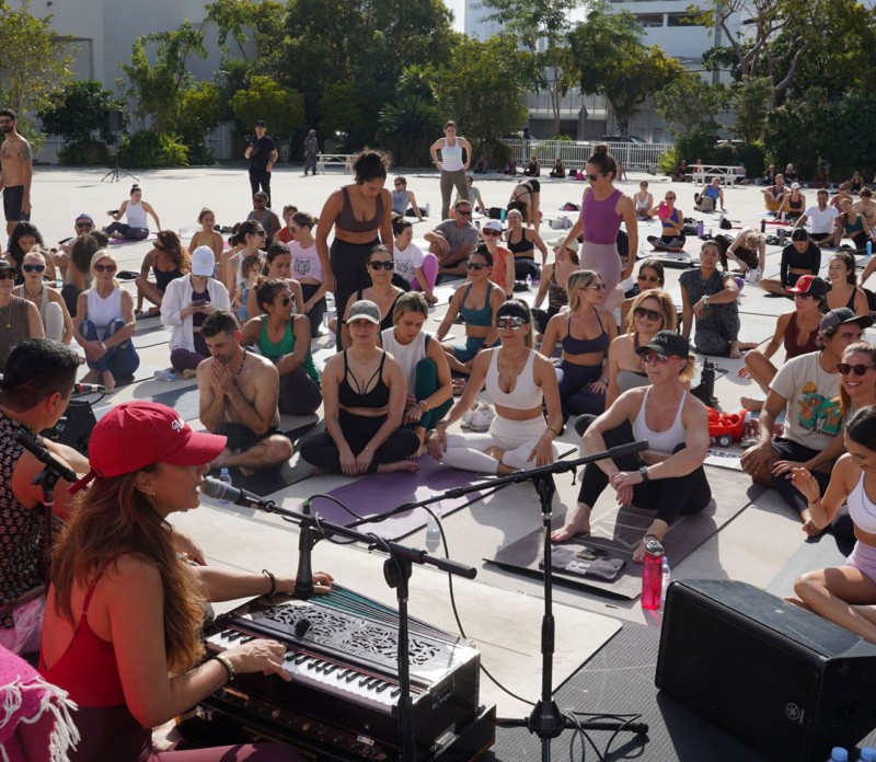 Yoga by Ahana – Sunday Service at Marta Minujin: Dreamscape