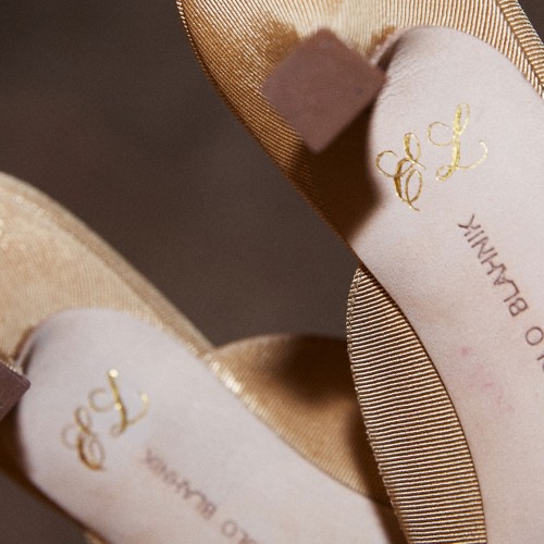 Manolo Blahnik: Custom Shoe Engraving