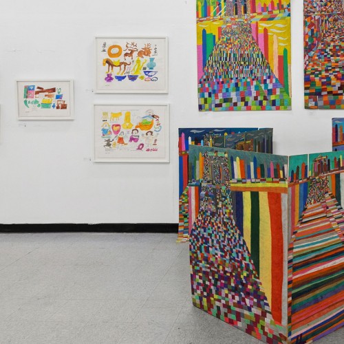 Opening reception of The Open Invitational