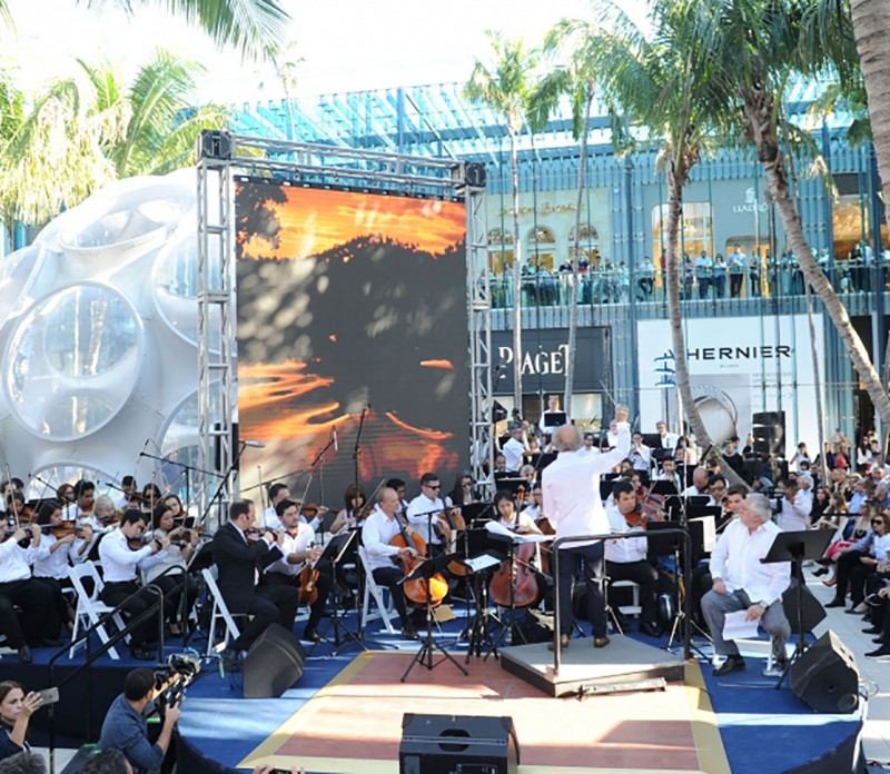 MISO April Pop-Up Concert in the Miami Design District