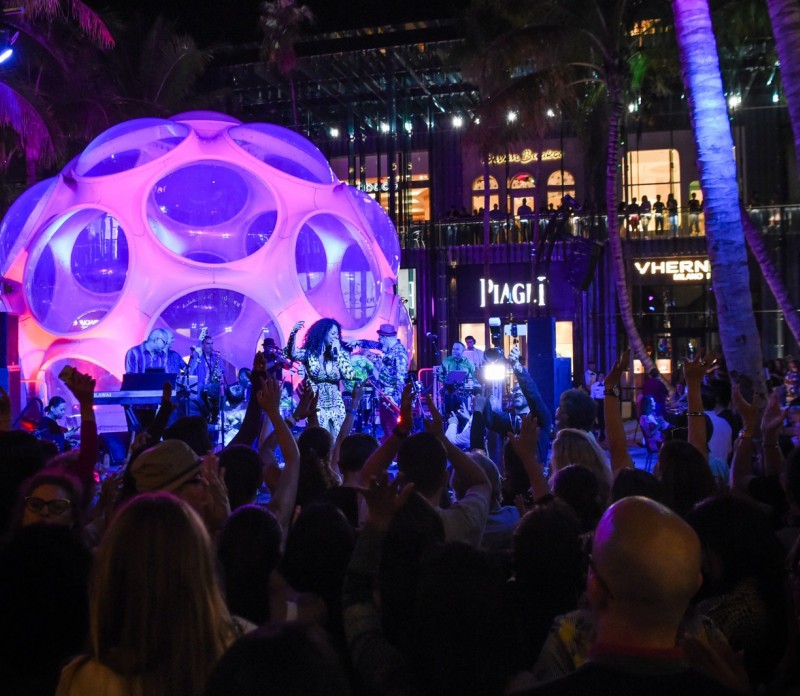 Celia Cruz All Stars LIVE in the Miami Design District