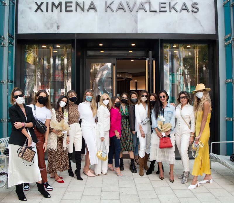 Ximena Kavalekas Store Opening in the Miami Design District