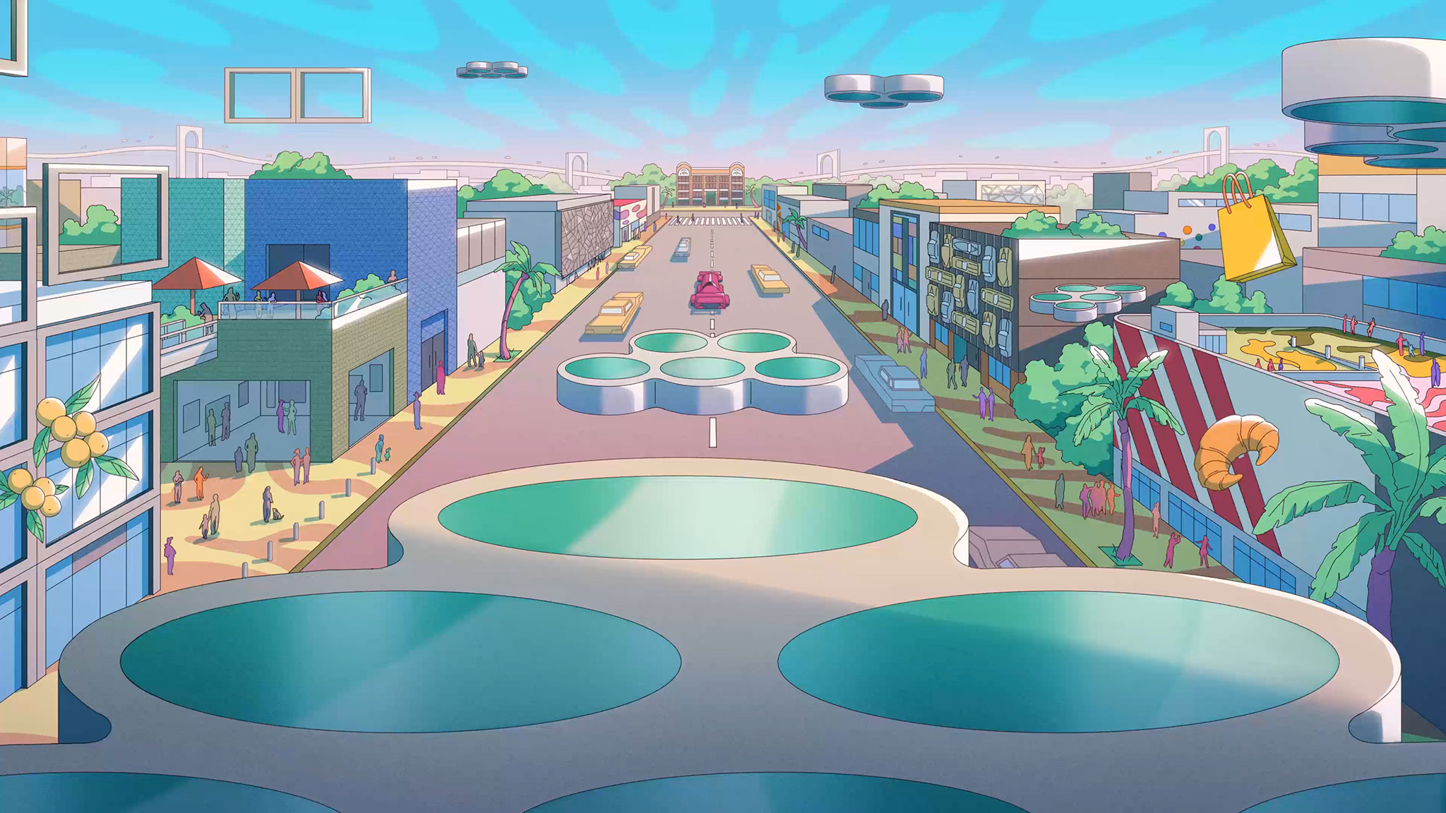 The Miami Design District is a creative neighborhood and luxury