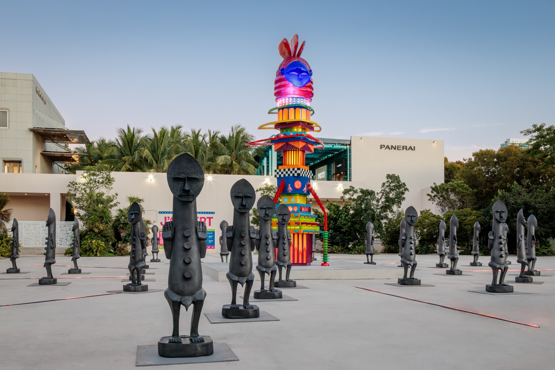 J'OUVERT: Zak Ové in Jungle Plaza | Miami Design District