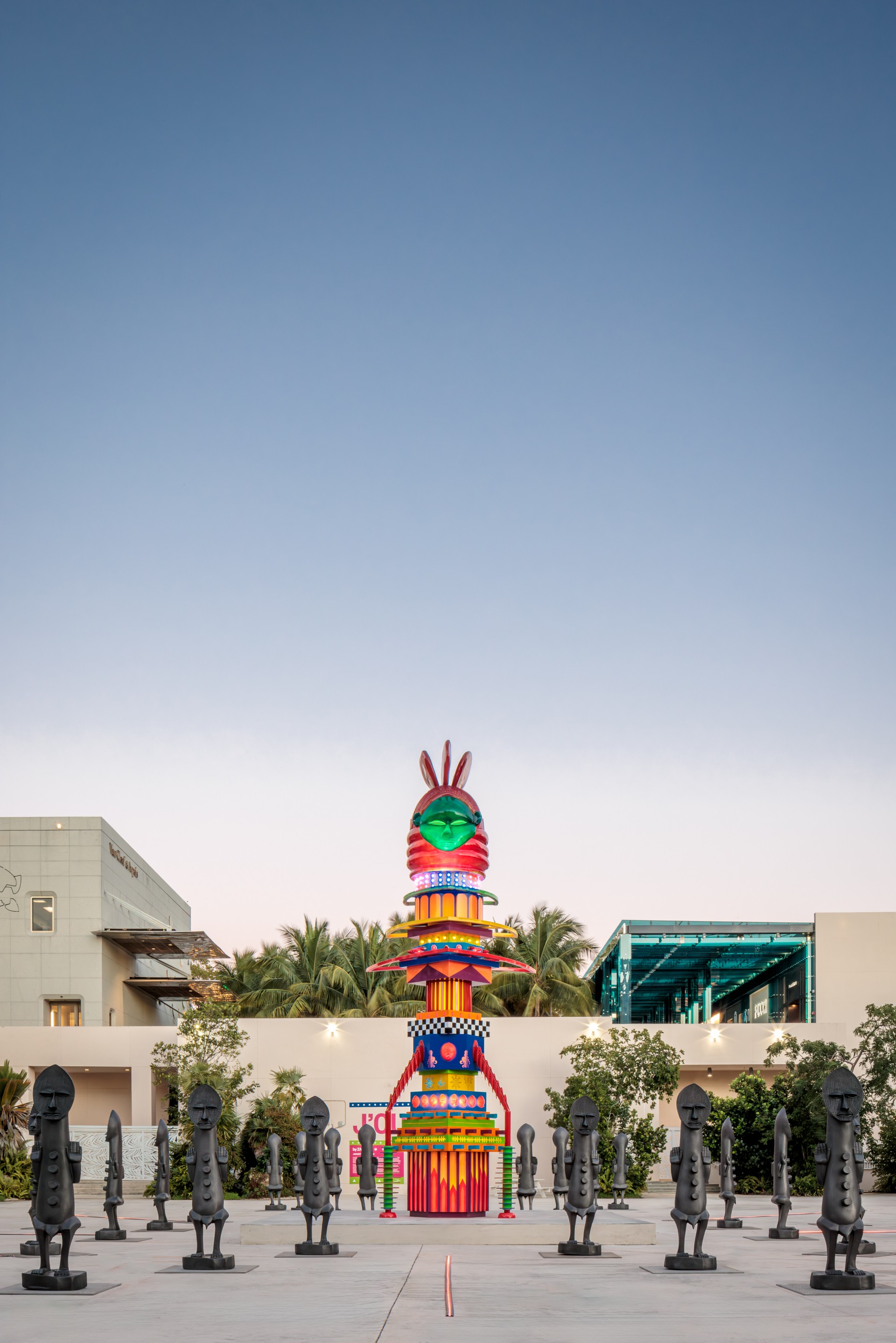 J'OUVERT: Zak Ové in Jungle Plaza | Miami Design District